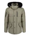Moose Knuckles Neoshear Down Jacket In Green