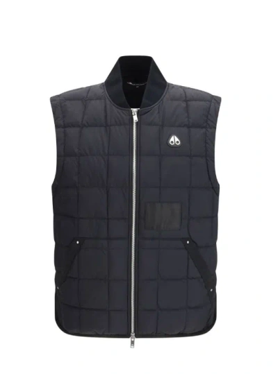 Moose Knuckles Liner Vest In Black