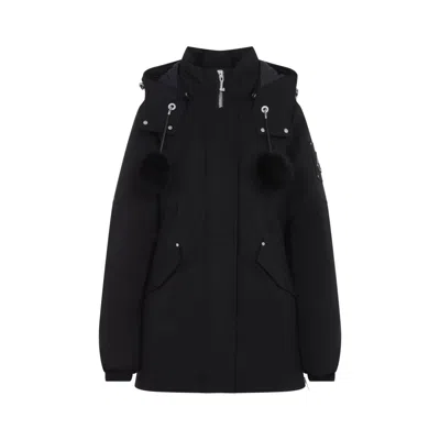 Moose Knuckles New Age 3q Mini Down Jacket In Black