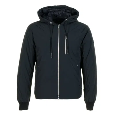 Moose Knuckles Northdale Full Zip Hooded Jacket Black