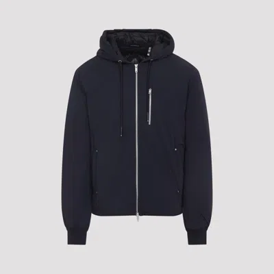 Moose Knuckles Northdale Fzip Jacket In Black