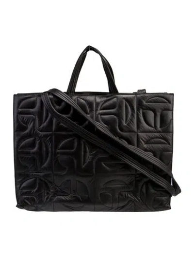 Pre-owned Moose Knuckles Nylon Crossbody Bag In Black