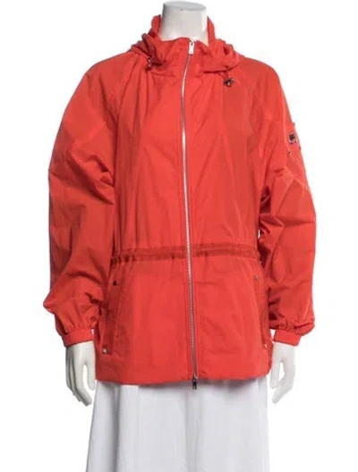 Pre-owned Moose Knuckles Nylon Jacket In Orange