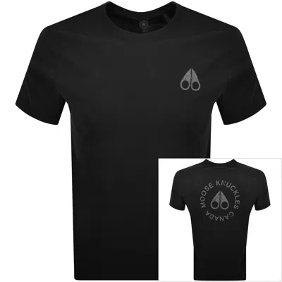 Moose Knuckles Off Island T Shirt Black