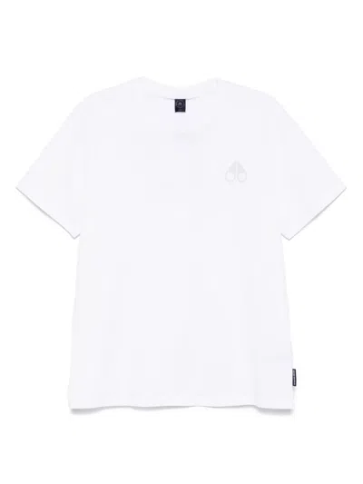 Moose Knuckles Off Island T-shirt In White