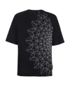 Moose Knuckles Open-necked Black Shirt In Black