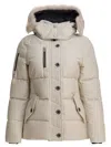 Moose Knuckles Long-sleeved Cotton Jacket In Brown
