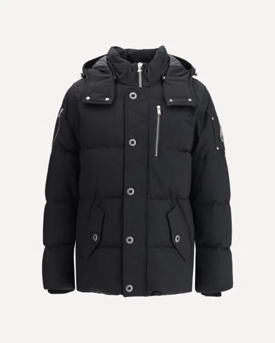 Moose Knuckles Original 3q Neoshear Down Jacket In Black