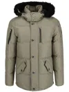 Moose Knuckles Neoshear Down Jacket In Green