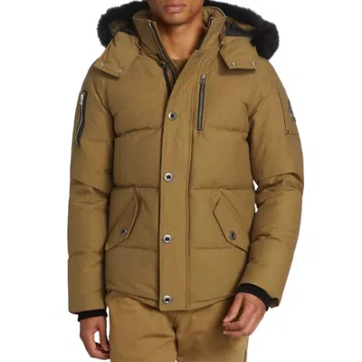 Moose Knuckles Original 3q Neoshear Jacket In Tapenade/black
