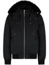 Moose Knuckles Original Ballistic Bomber In Black