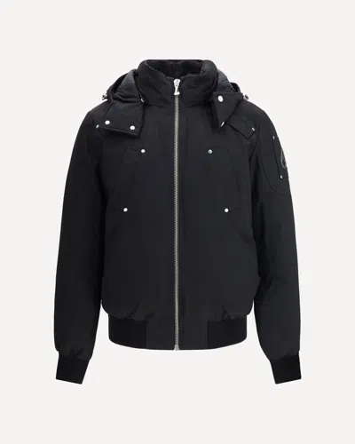 Moose Knuckles Original Ballistic Bomber In Black