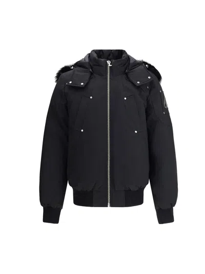 MOOSE KNUCKLES ORIGINAL BALLISTIC BOMBER WITH REMOVABLE SHEARLING