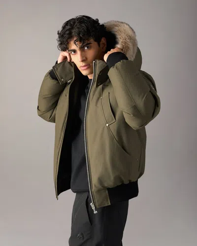 Moose Knuckles Original Ballistic Down Bomber In Bronze