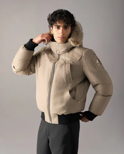 Moose Knuckles Original Ballistic Down Bomber In Bronze