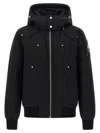 Moose Knuckles Original Ballistic Down Jacket In Black