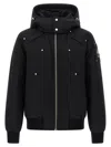 Moose Knuckles Original Ballistic Down Jacket In Black