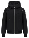 Moose Knuckles Original Ballistic Down Jacket In Black
