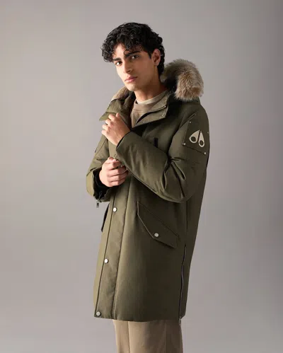 Moose Knuckles Original Stirling 2.0 Down Parka In Bronze