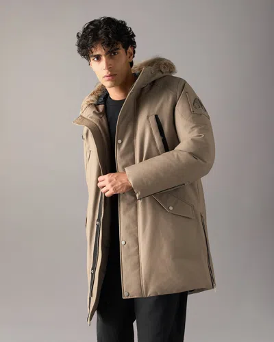 Moose Knuckles Original Stirling 2.0 Down Parka In Bronze