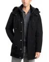 Moose Knuckles Original Stirling Down Parka In Black