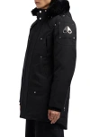 Moose Knuckles Original Stirling Parka In Black W/black Sh