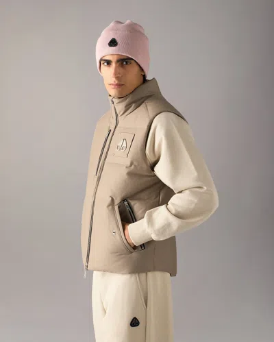 Moose Knuckles Original Westmount Down Vest In Ashen
