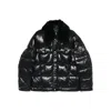 Moose Knuckles Faux-fur Collar Padded Jacket In Black