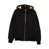 Moose Knuckles Gold Series Ballistic Jacket In Black