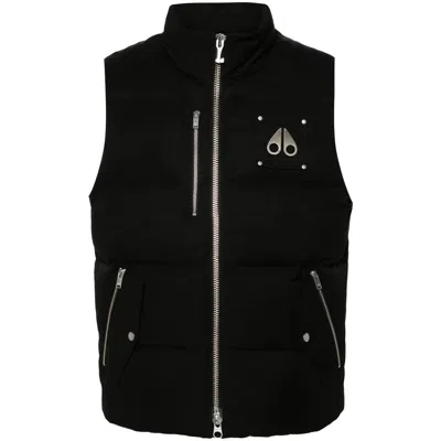Moose Knuckles Outwear Waistcoats In Black