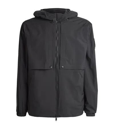 Moose Knuckles Packable Knox Rain Jacket In Black