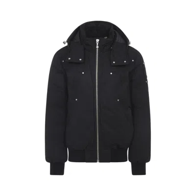 MOOSE KNUCKLES PADDED DOWN JACKET WITH STRUCTURED SILHOUETTE