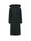Moose Knuckles Cooper Lake Shearling Coat In Black