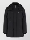 Moose Knuckles Original Stirling Down Parka In Black