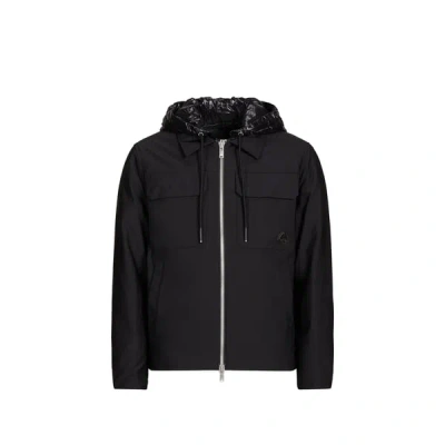 Moose Knuckles Parka À Capuche Amovible In Black