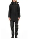 Moose Knuckles Women's Cloud Parka Jacket In Black