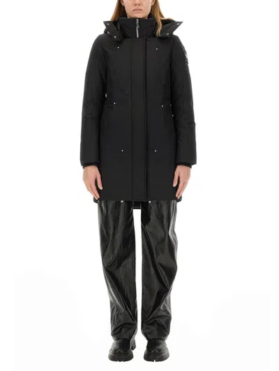 Moose Knuckles Women's Cloud Parka Jacket In Black