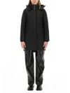 Moose Knuckles Women's Cloud Parka Jacket In Black