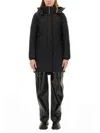 Moose Knuckles Women's Cloud Parka Jacket In Black