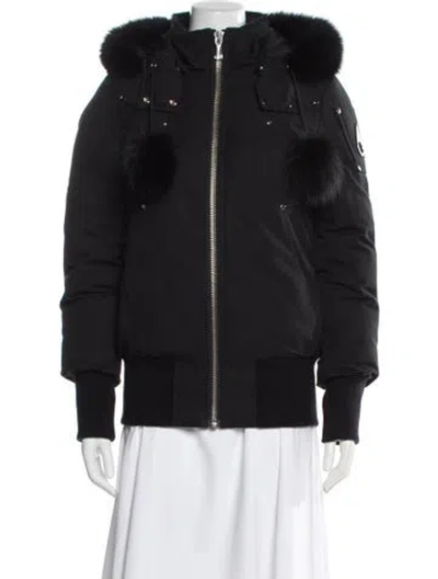 Pre-owned Moose Knuckles Parka In Gray