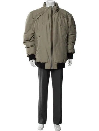 Pre-owned Moose Knuckles Parka In Green