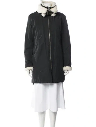 Pre-owned Moose Knuckles Parka In Grey