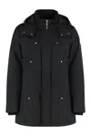 Moose Knuckles Original Stirling Down Parka In Black