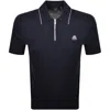 Moose Knuckles Polo "pavilion" In Navy