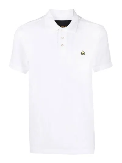 Moose Knuckles Polo In White