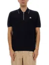 Moose Knuckles Polo "pavilion" In Blue