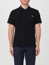 Moose Knuckles Polo Shirt  Men Color Black In Schwarz