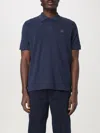 Moose Knuckles Polo Shirt  Men Color Navy In Navy