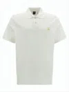 Moose Knuckles Polo Shirt With Minimalist Design And Subtle Branding In White