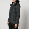Moose Knuckles Black Polyester Jacket & Coat In Black